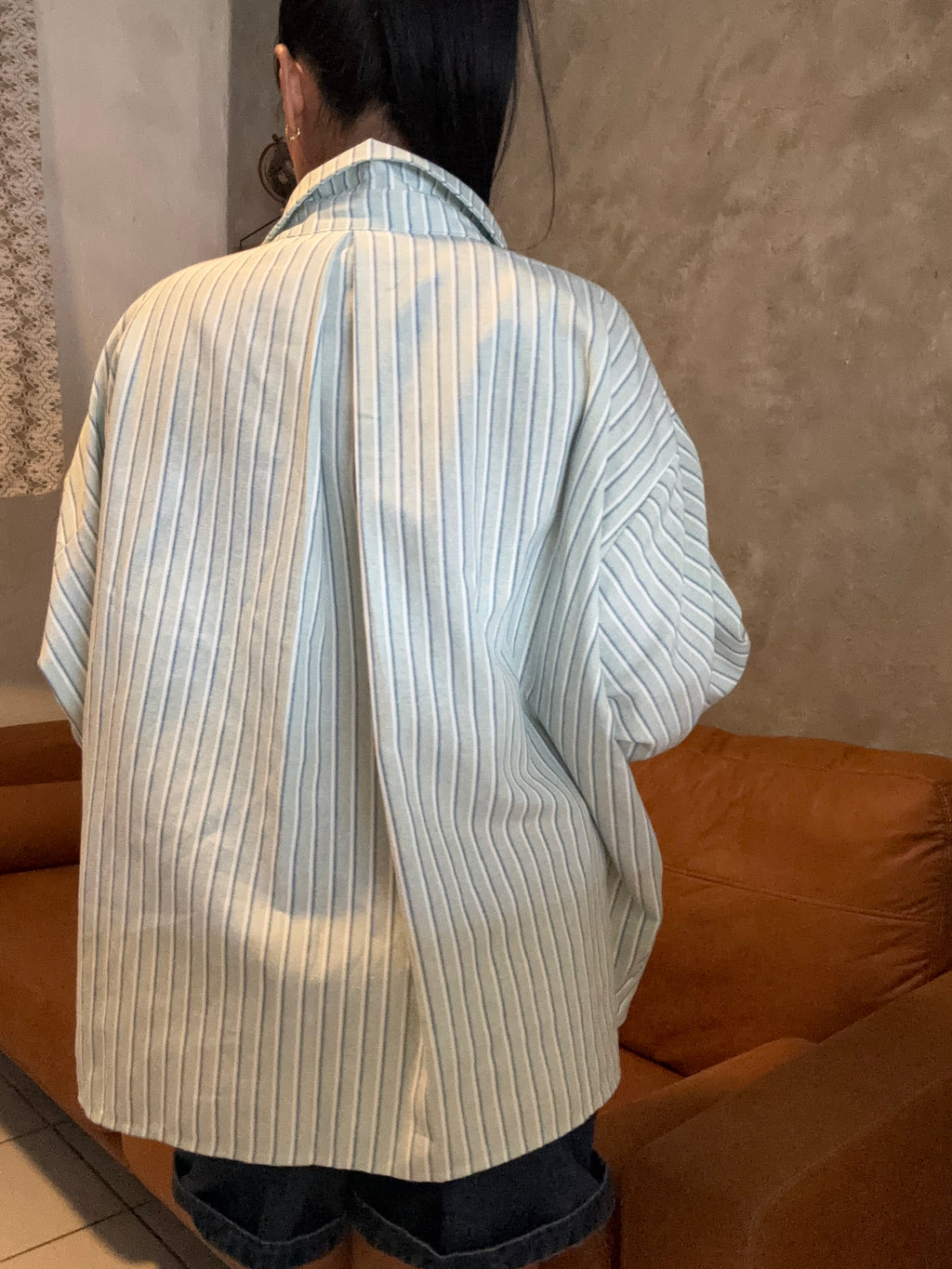 STRIPE OVERSIZED SHIRT