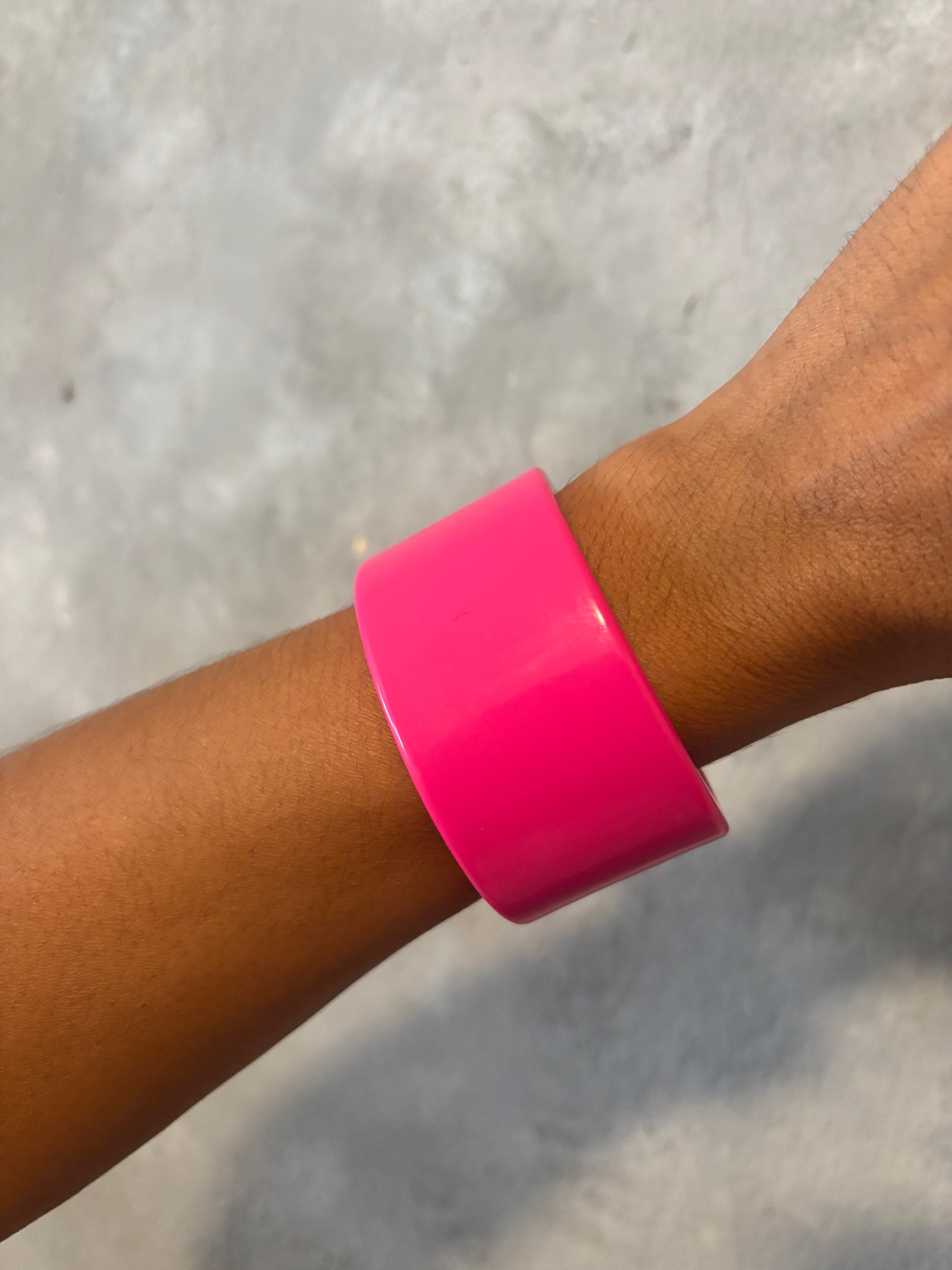 CANDY GEOMETRIC RESIN BRACELETS