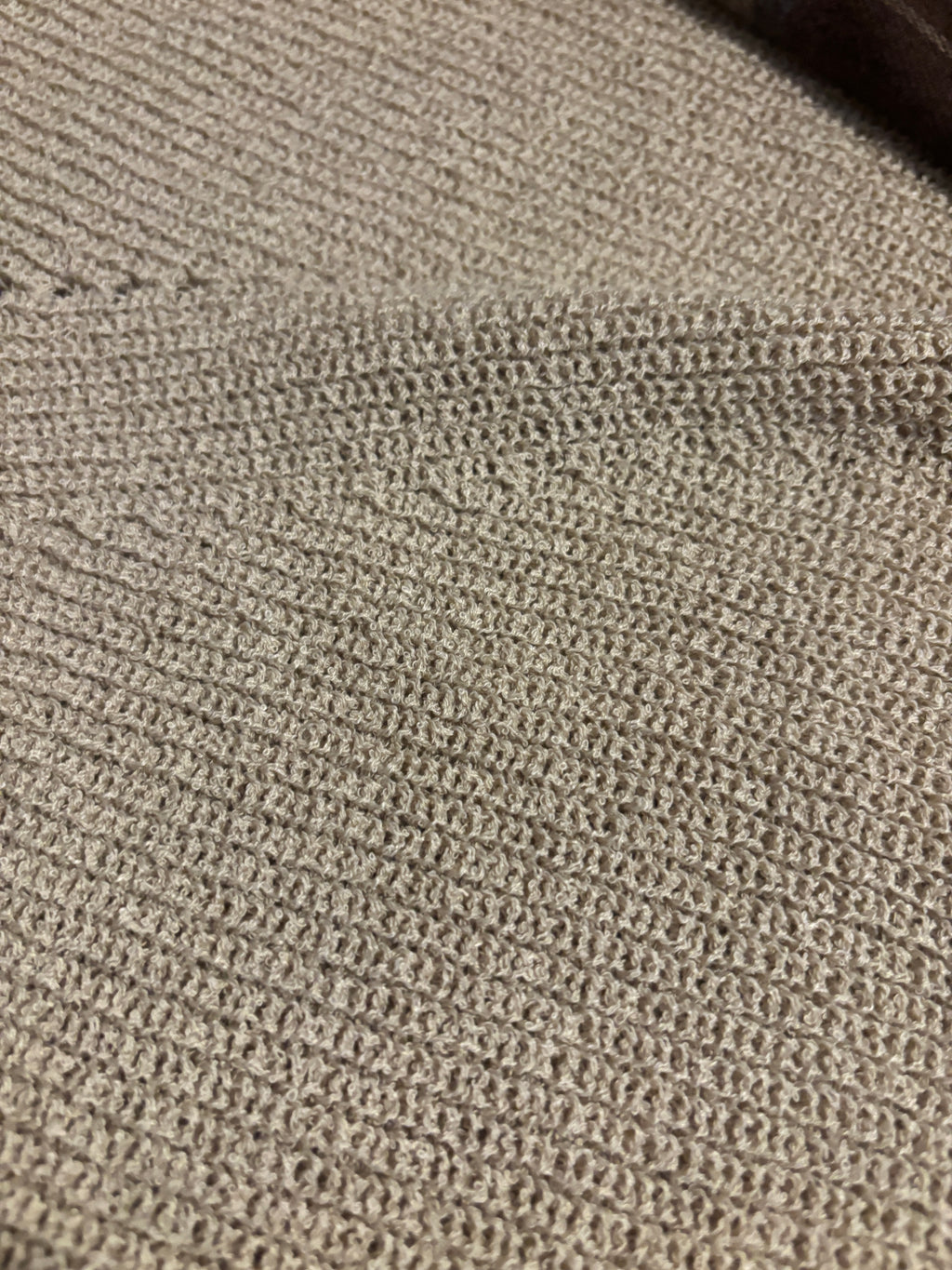 SHORT SLEEVE SWEATER