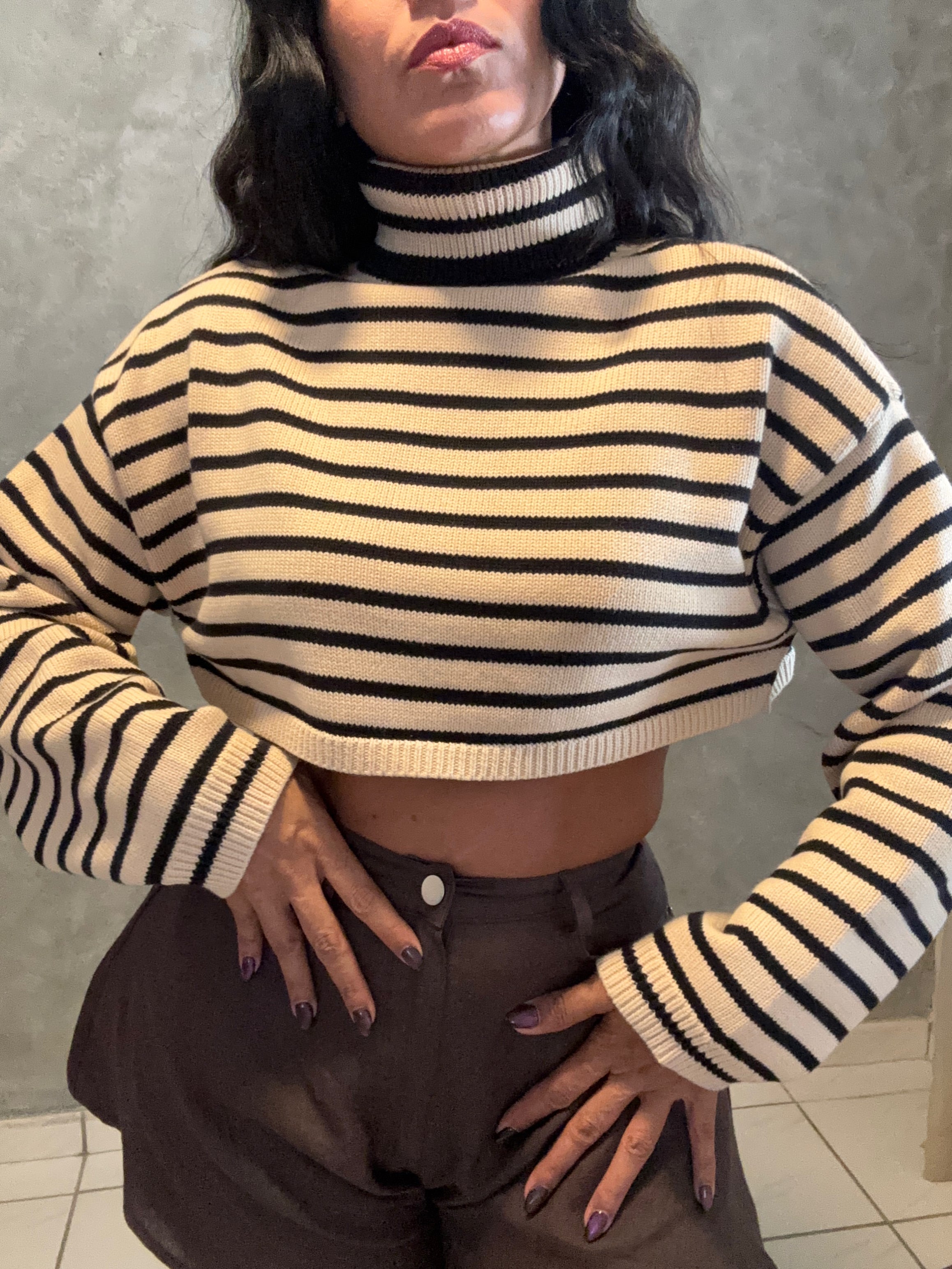 MARLEY STRIPES SWEATER