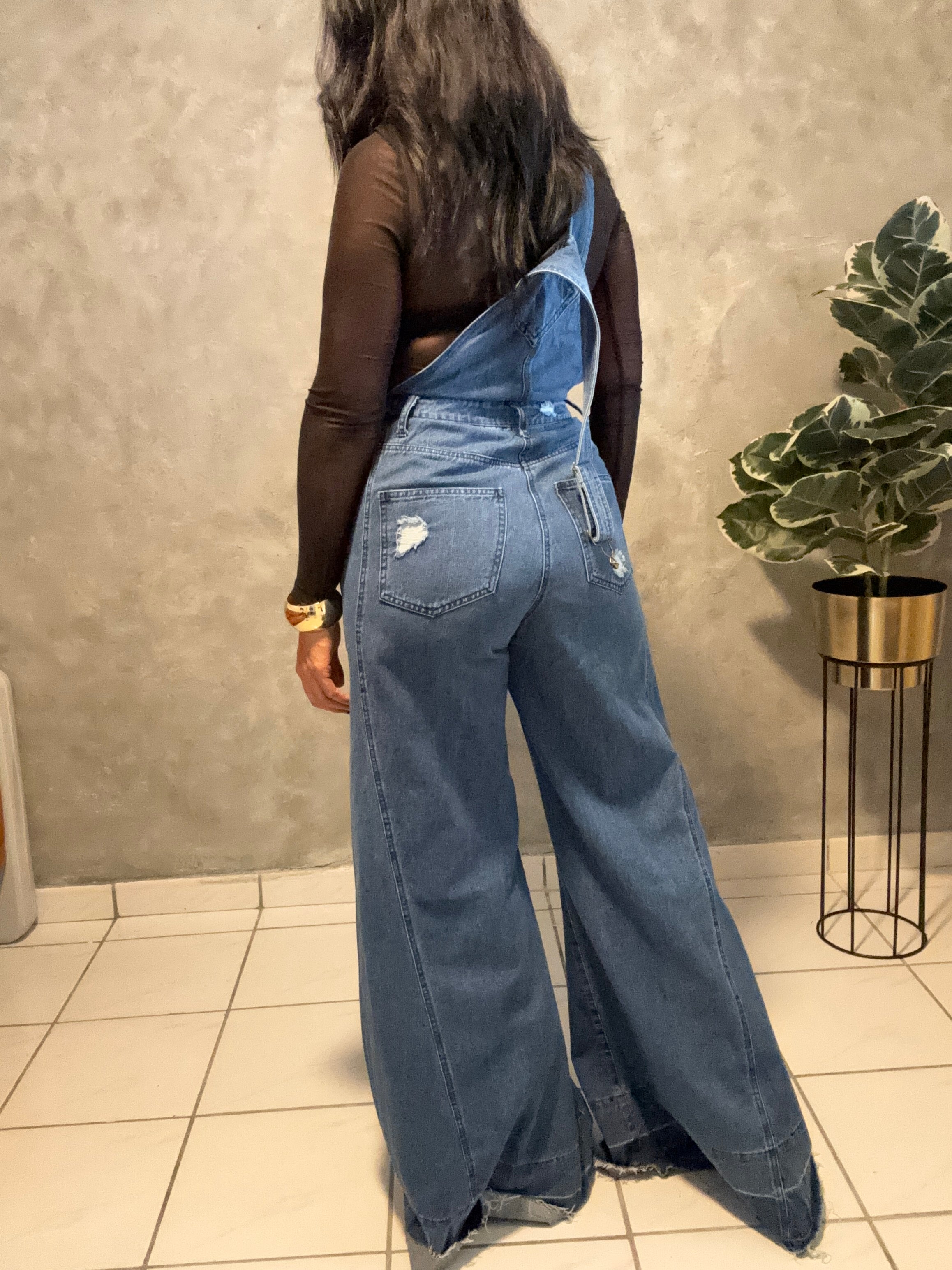 DENIM OVERALL