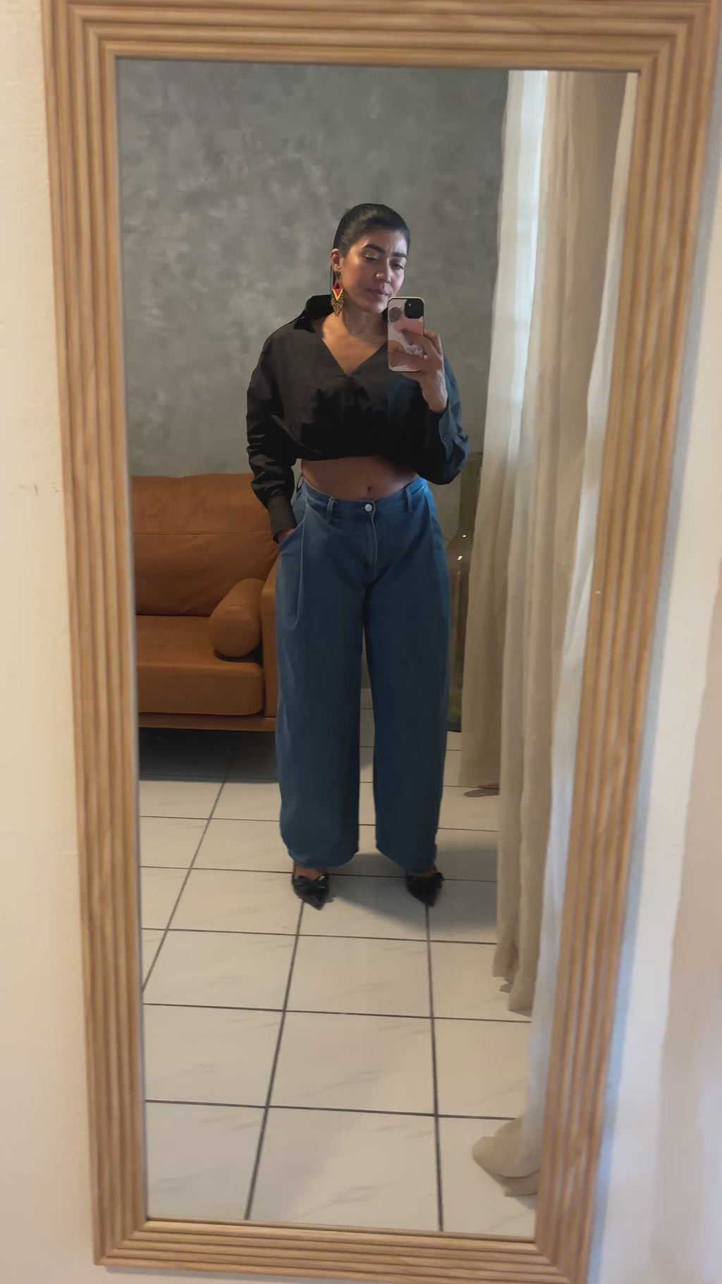 OVERWRAP FRONT CROP SHIRTS